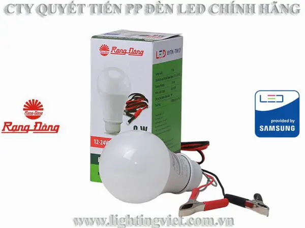 Đèn led bulb ắc quy kẹp