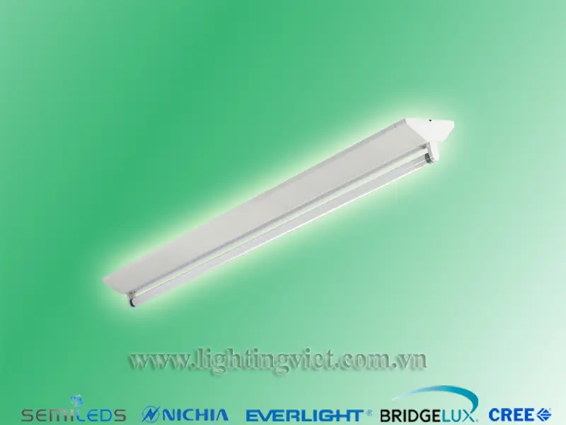 Máng đèn Vshape đơn 1x1.2m Paragon