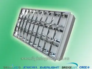 Máng đèn led âm trần tán quang 3x1.2m