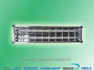 Máng đèn led nổi tán quang 2x1.2m