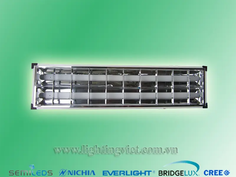 Máng đèn led nổi tán quang 2x1.2m