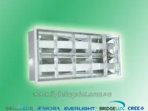 Máng đèn led nổi tán quang 2x0.6m
