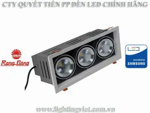 Đèn led âm trần AT12 3x9w