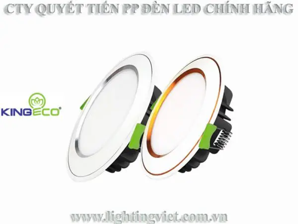 Đèn led âm trần mặt cong DOB