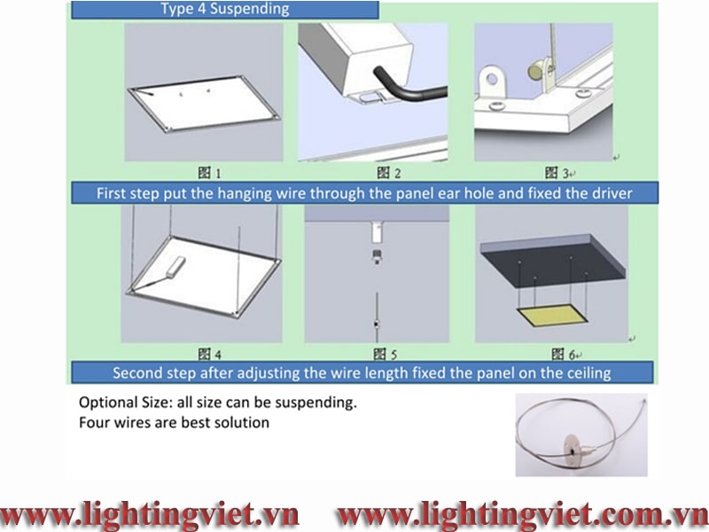 cách treo thả trần đèn led panel-min-min