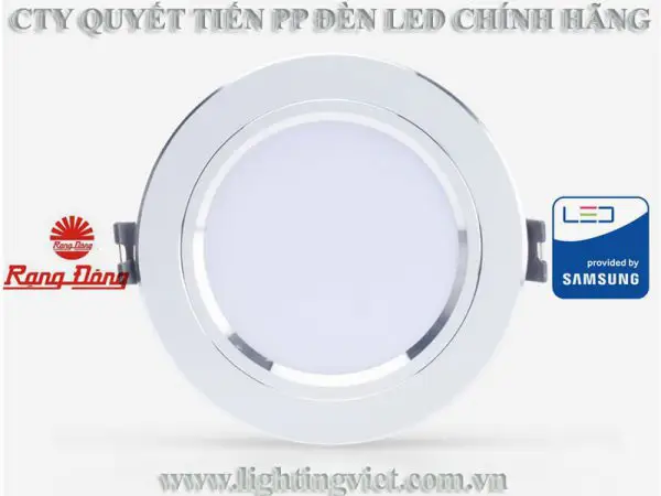 Đèn led âm trần