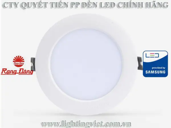 Đèn led âm trần đổi màu Rạng Đông