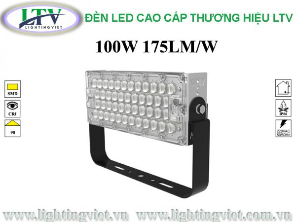 Đèn Pha LED 100W LTV-LSM-100-175