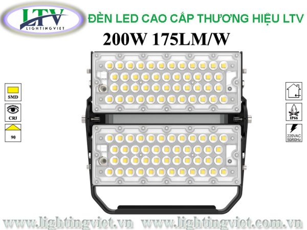 Đèn Pha LED 200W LTV-LSM-200-175