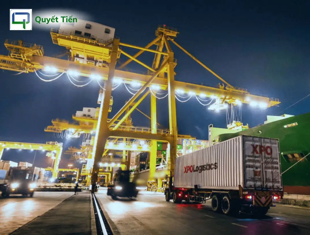 Đèn pha led cẩu tháp