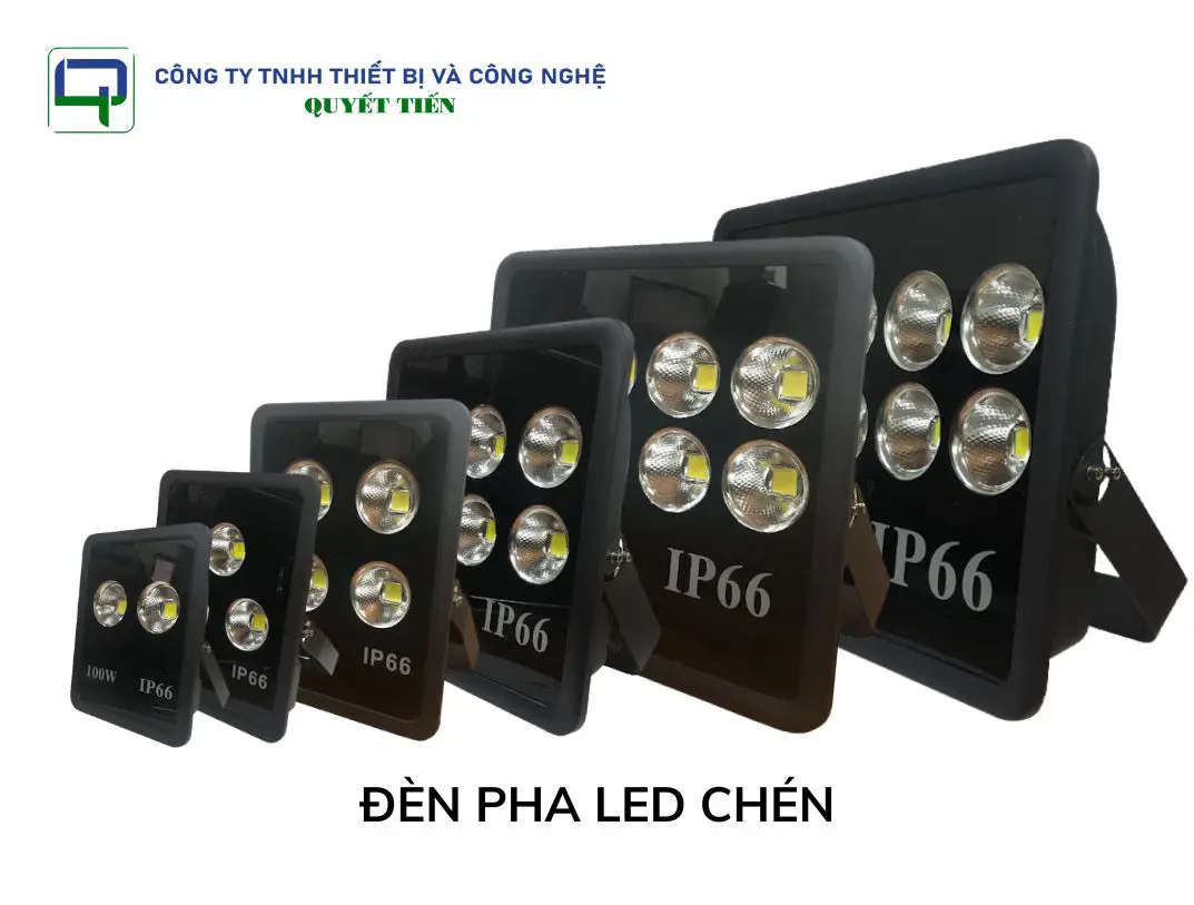 Đèn pha led chén