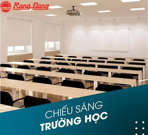 Đèn chiếu sáng lớp học