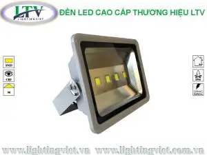 Đèn pha led 200W vỏ xám