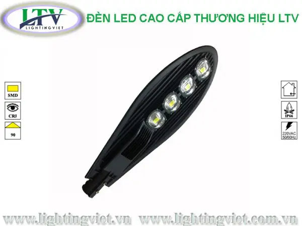 Đèn đường led hình lá 200W