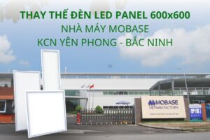 Thay thế đèn led panel 600x600