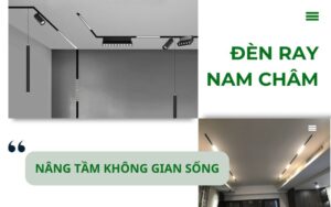 đèn rọi ray nam châm