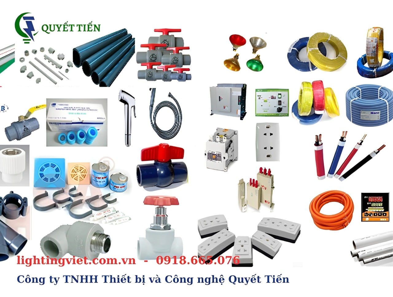 thiết bị điện chính hãng