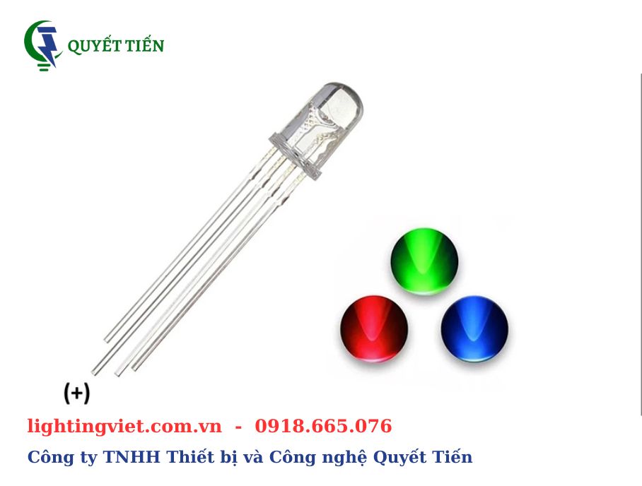 cấu tạo đèn LED RGB