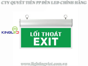 Đèn exit chỉ hướng mica KingLED