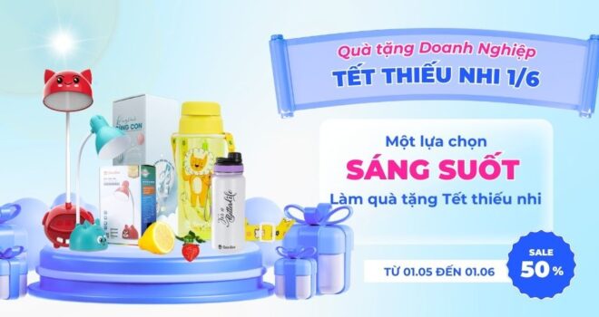 Đèn LED Quyết Tiến sale quà tặng doanh nghiệp