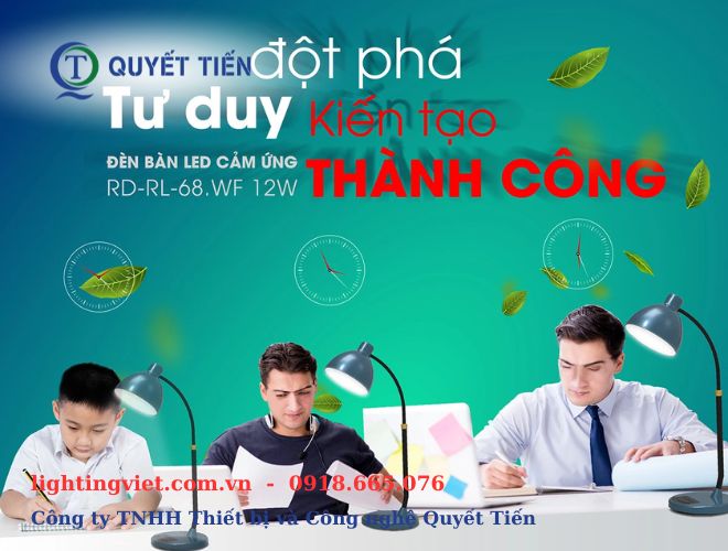 Đèn học cảm ứng